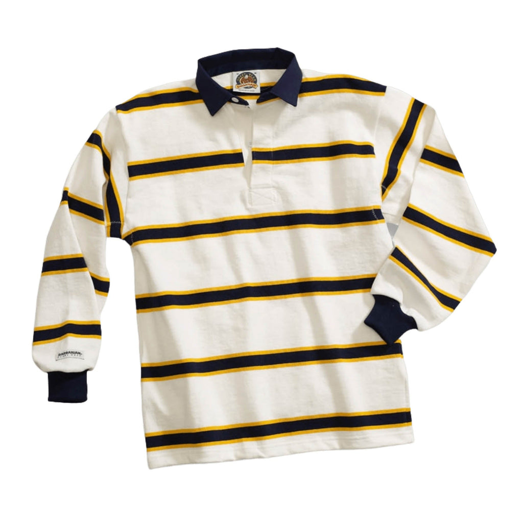 ウェア USED BARBARIAN RAGUBY WEAR Barbarian Rugby Wear Red White Blue Rugby Jersey Pullover