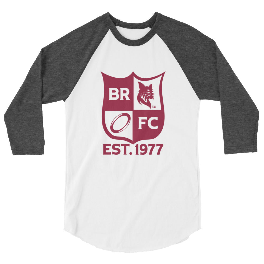 Rugby Imports Bates RFC Raglan 3/4 Sleeve Tee