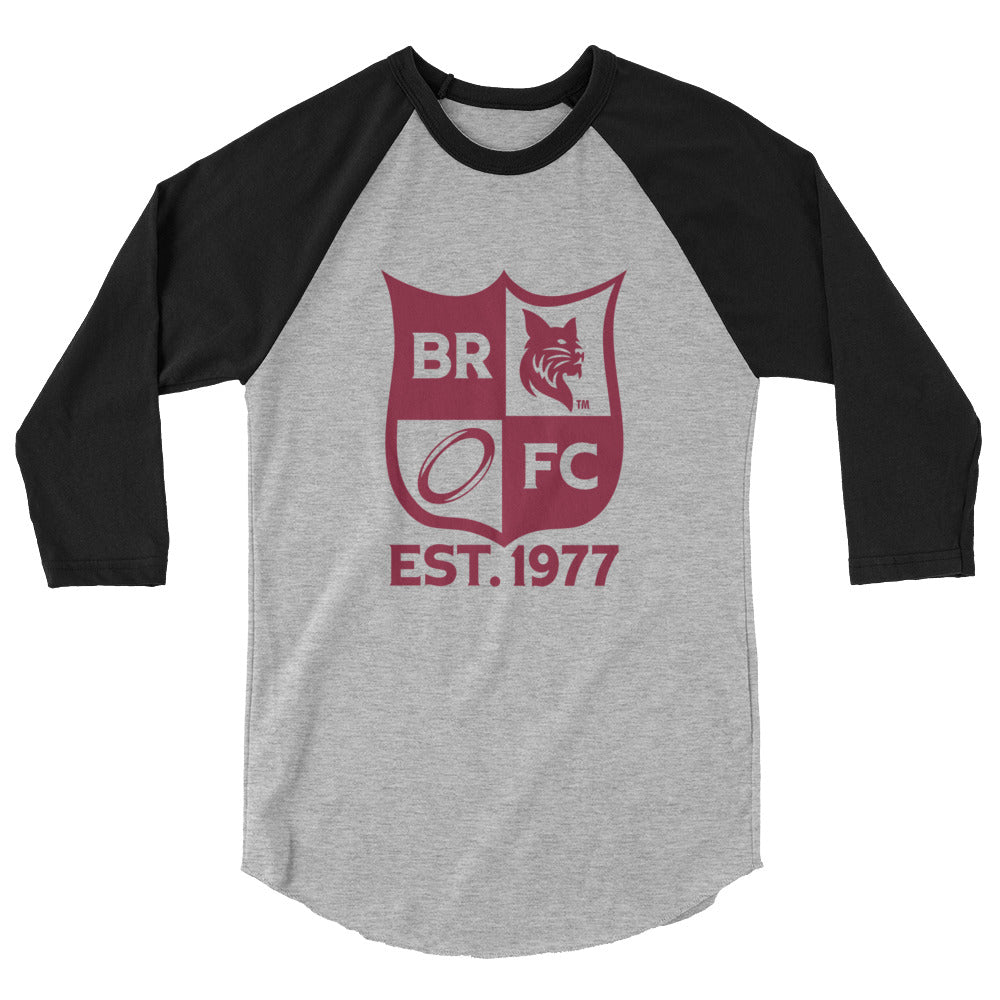 Rugby Imports Bates RFC Raglan 3/4 Sleeve Tee