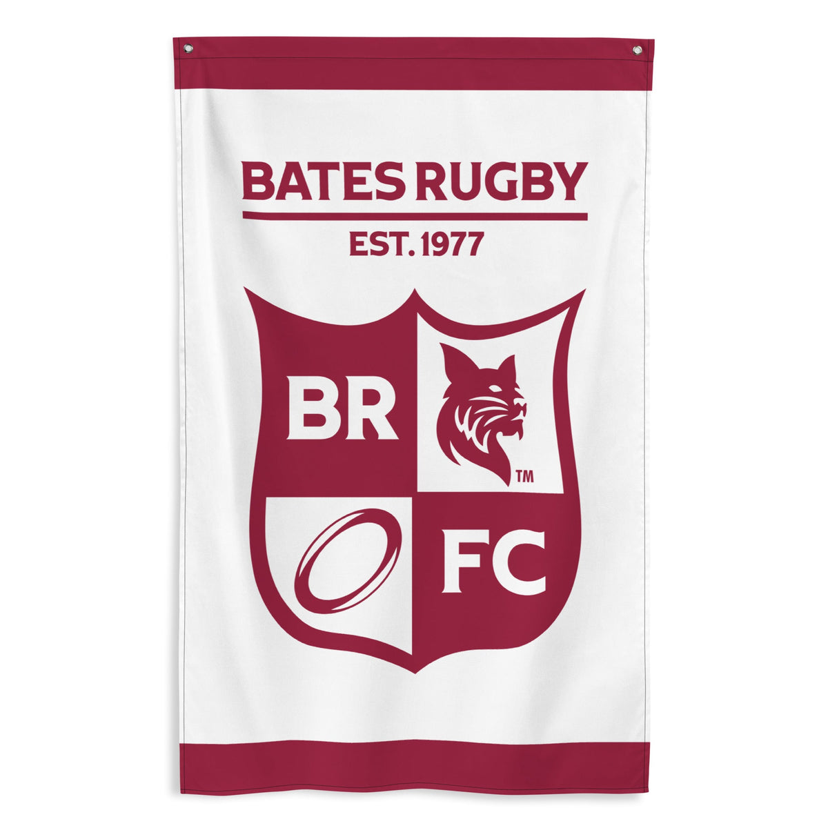 Rugby Imports Bates RFC Wall Flag