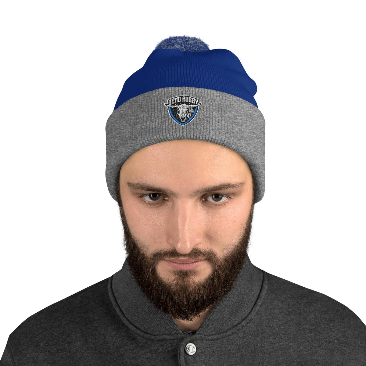 Rugby Imports Bend Rugby Pom-Pom Beanie