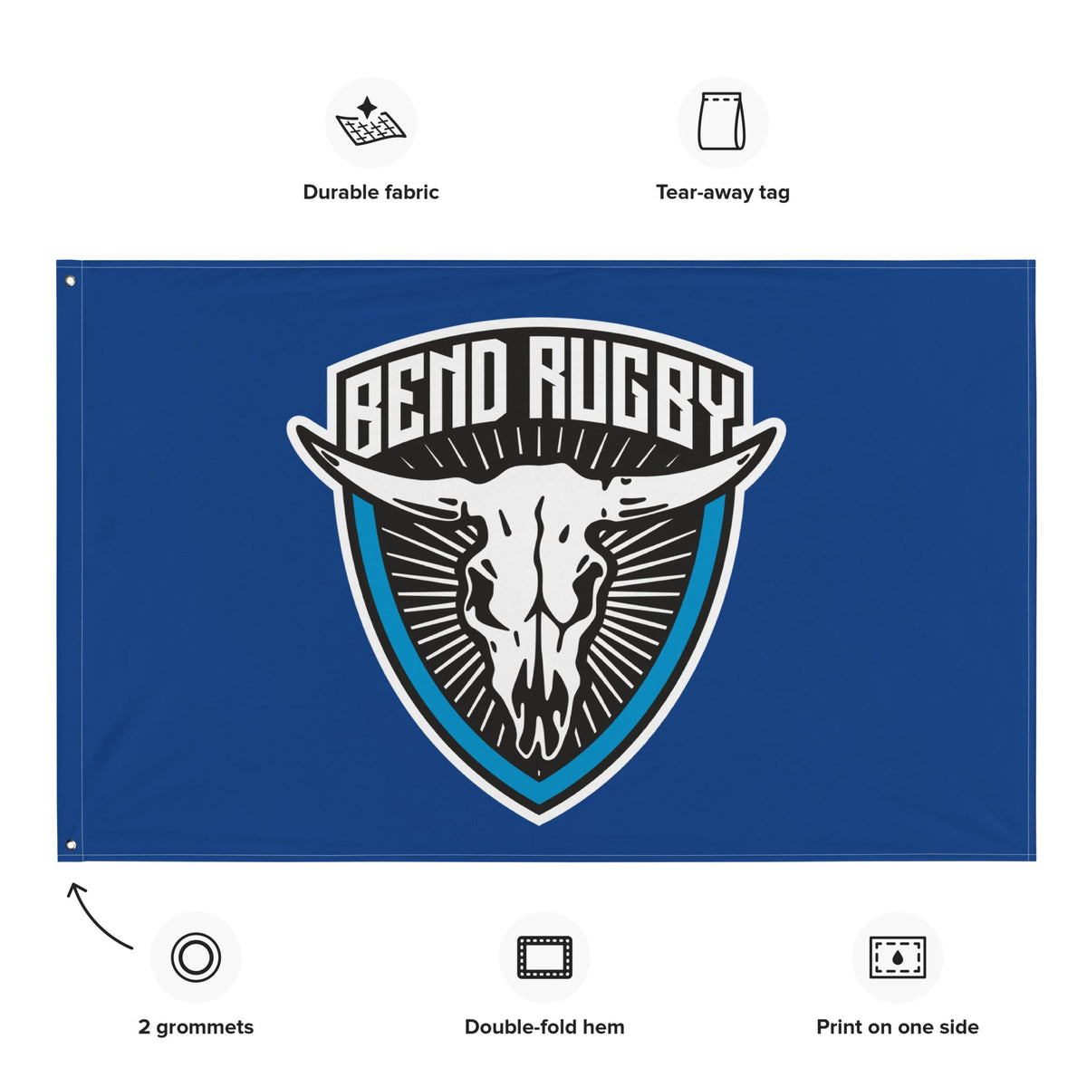 Rugby Imports Bend Rugby Wall Flag