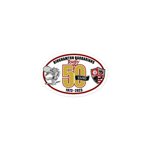 Rugby Imports Binghamton Barbarians 50 Years Stickers