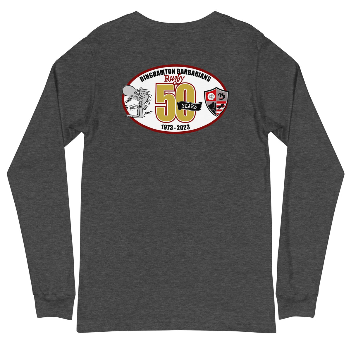 Rugby Imports Binghamton Barbarians Rugby Long Sleeve T-Shirt