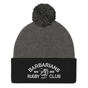 Rugby Imports Binghamton Barbarians Rugby Pom-Pom Beanie