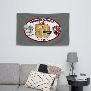 Rugby Imports Binghamton Barbarians Rugby Wall Flag