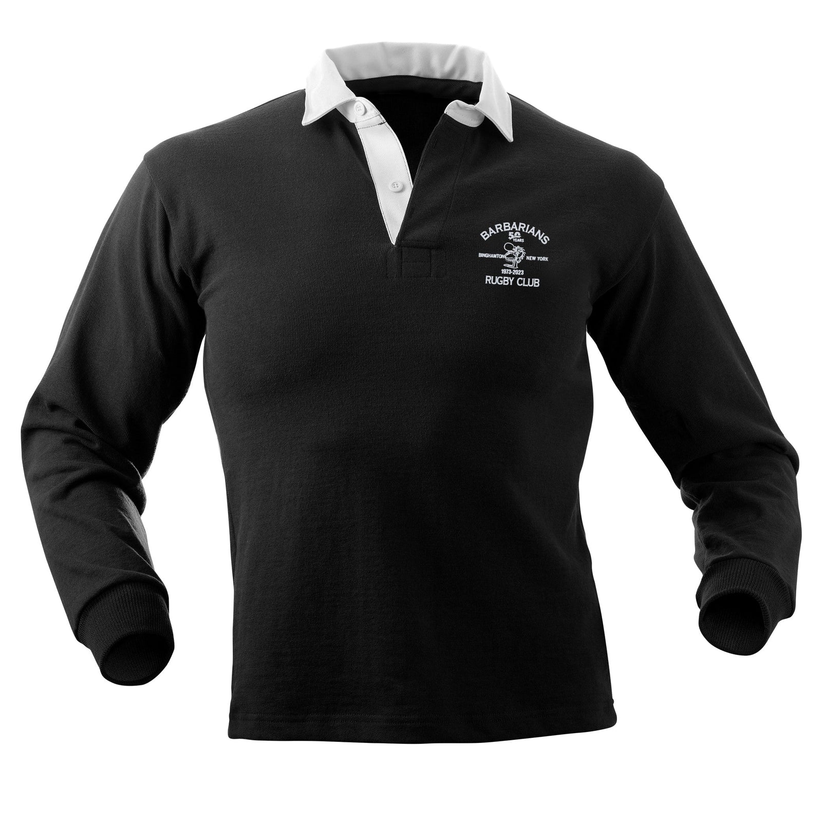 Rugby Imports Binghamton Barbarians Solid Traditional Rugby Jersey