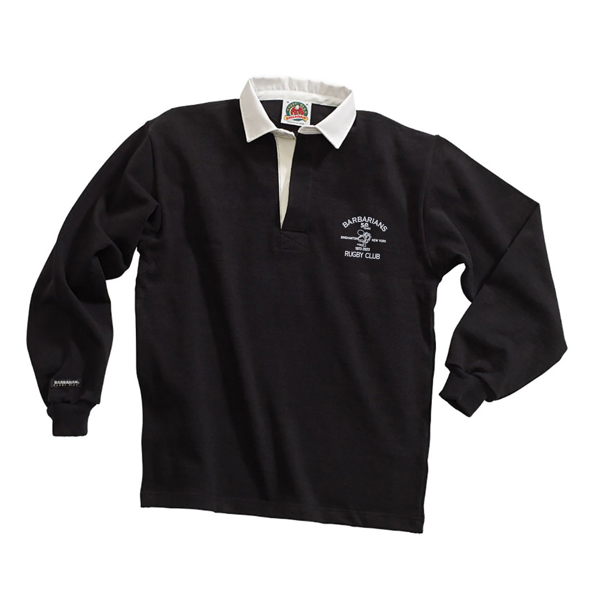 Rugby Imports Binghamton Barbarians Solid Traditional Rugby Jersey