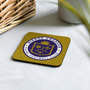 Rugby Imports Bishop Dwenger RFC Cork-Back Coaster