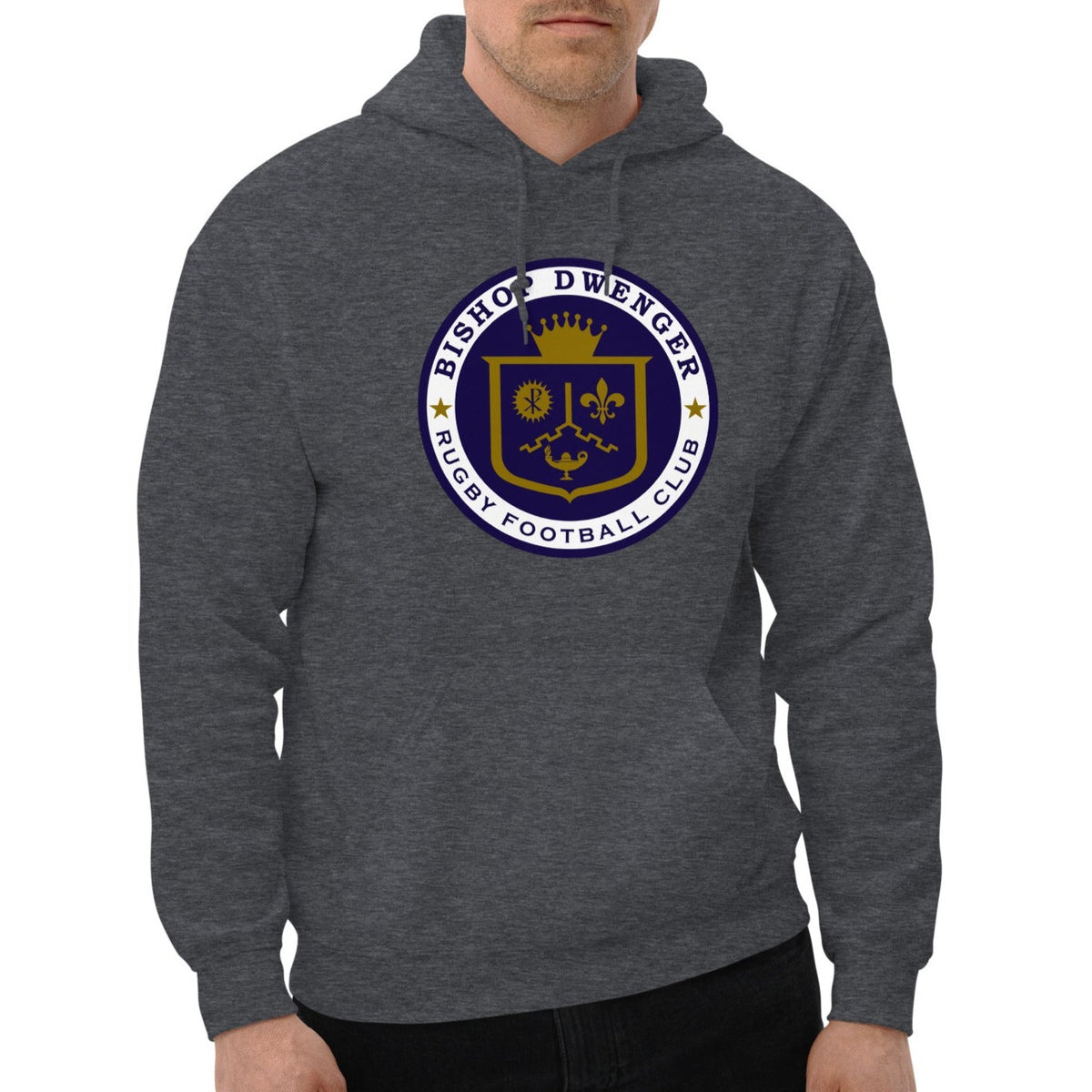 Rugby Imports Bishop Dwenger RFC Heavy Blend Hoodie