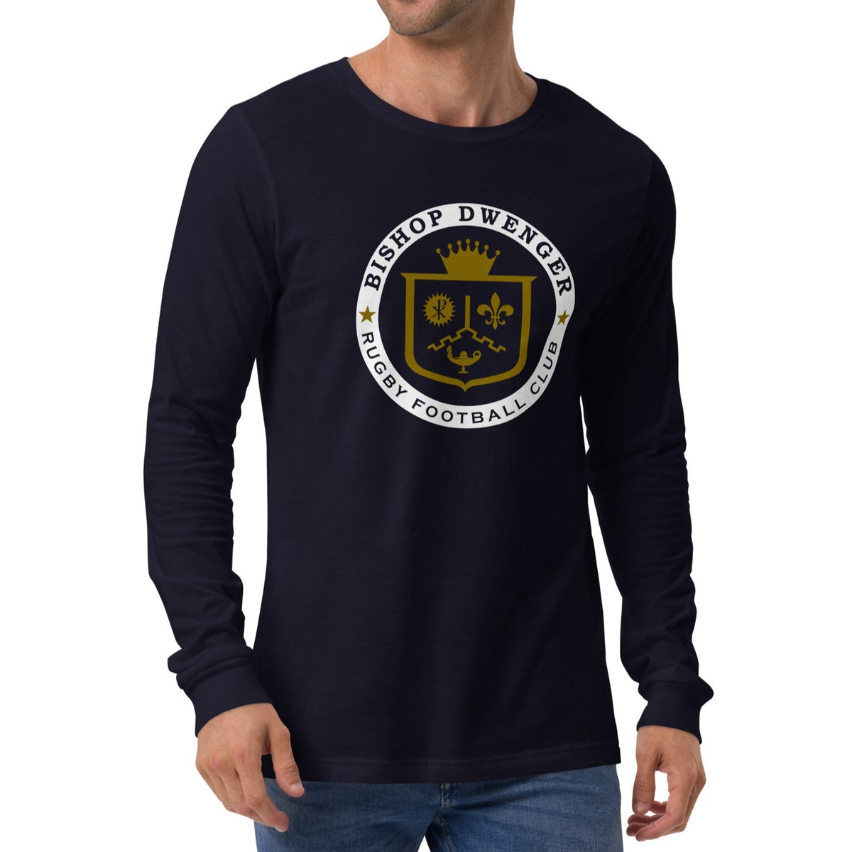 Rugby Imports Bishop Dwenger RFC LS Social T-Shirt