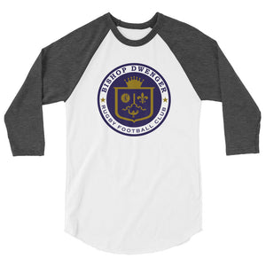 Rugby Imports Bishop Dwenger RFC Raglan 3/4 Sleeve Tee