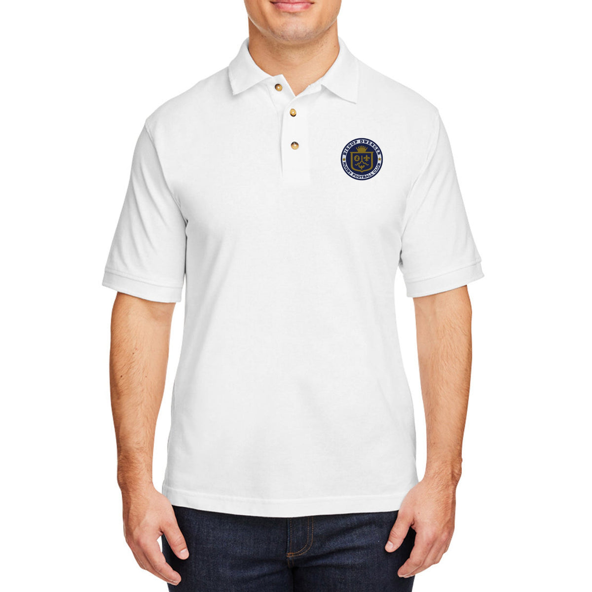 Rugby Imports Bishop Dwenger RFC Ringspun Cotton Polo
