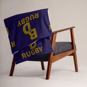 Rugby Imports Bishop Dwenger RFC Throw Blanket