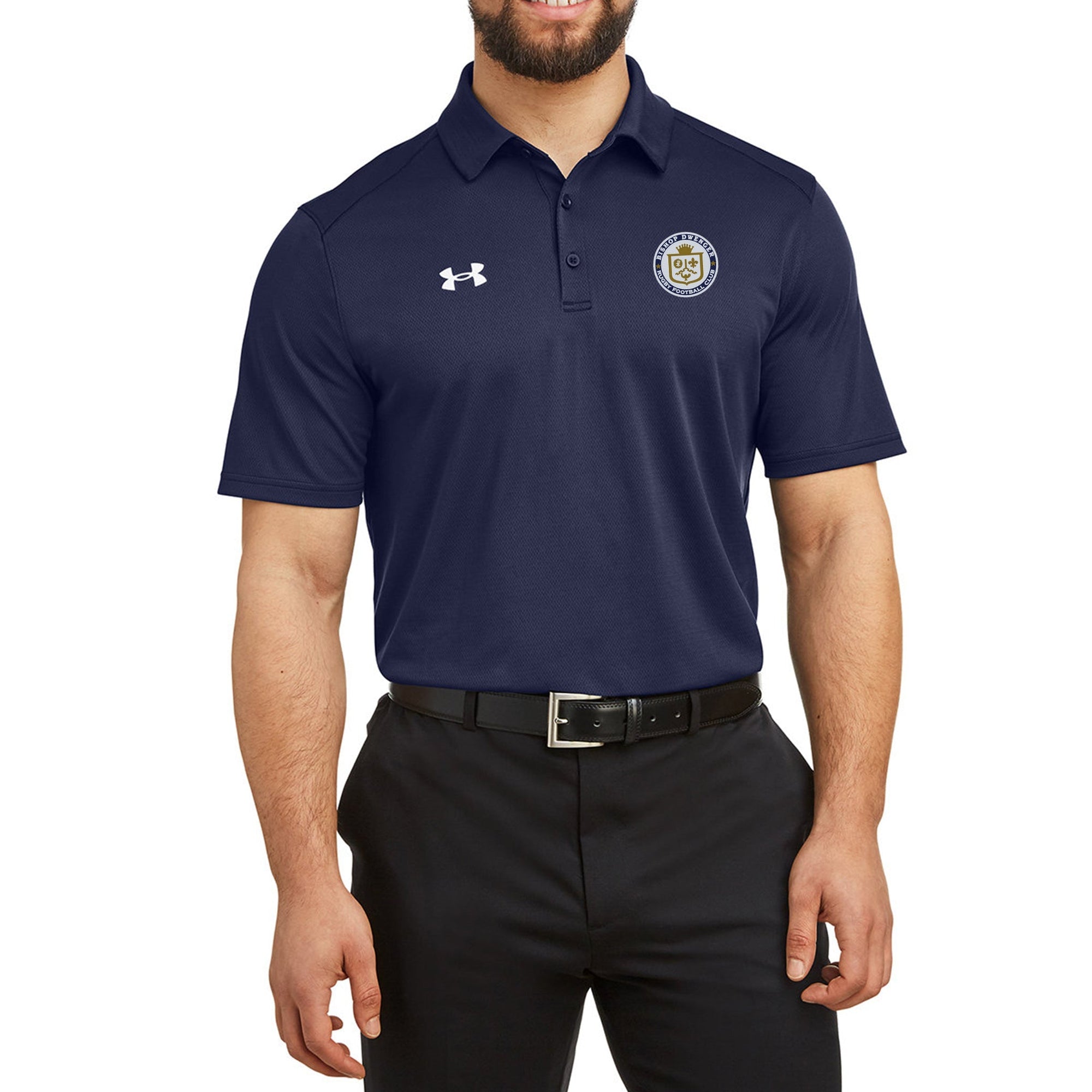 Rugby Imports Bishop Dwenger RFC UA Team Tech Polo