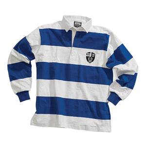 Rugby Imports Black & Blue U23 Casual Weight Stripe Jersey