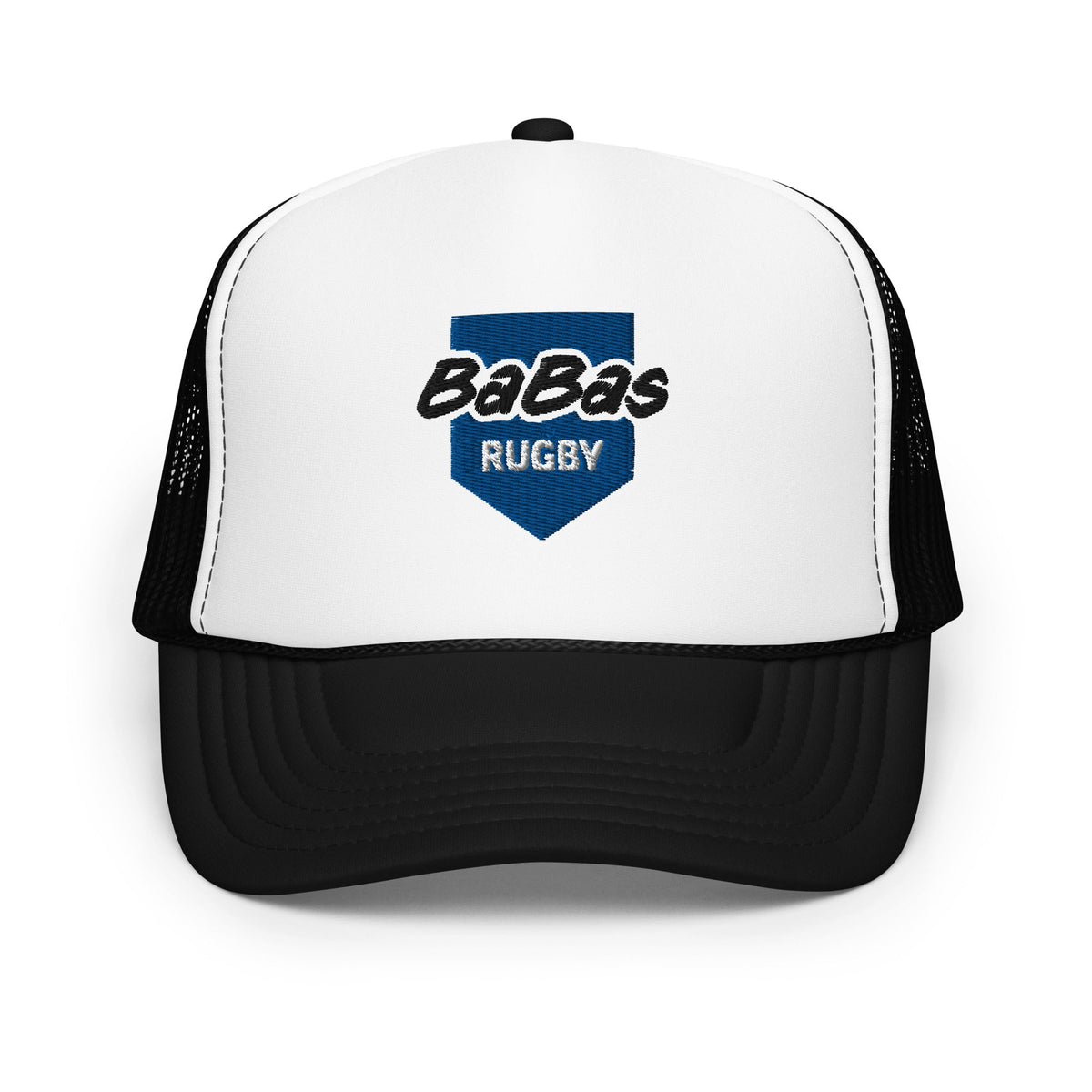 Rugby Imports Black & Blue U23 Foam Trucker Hat