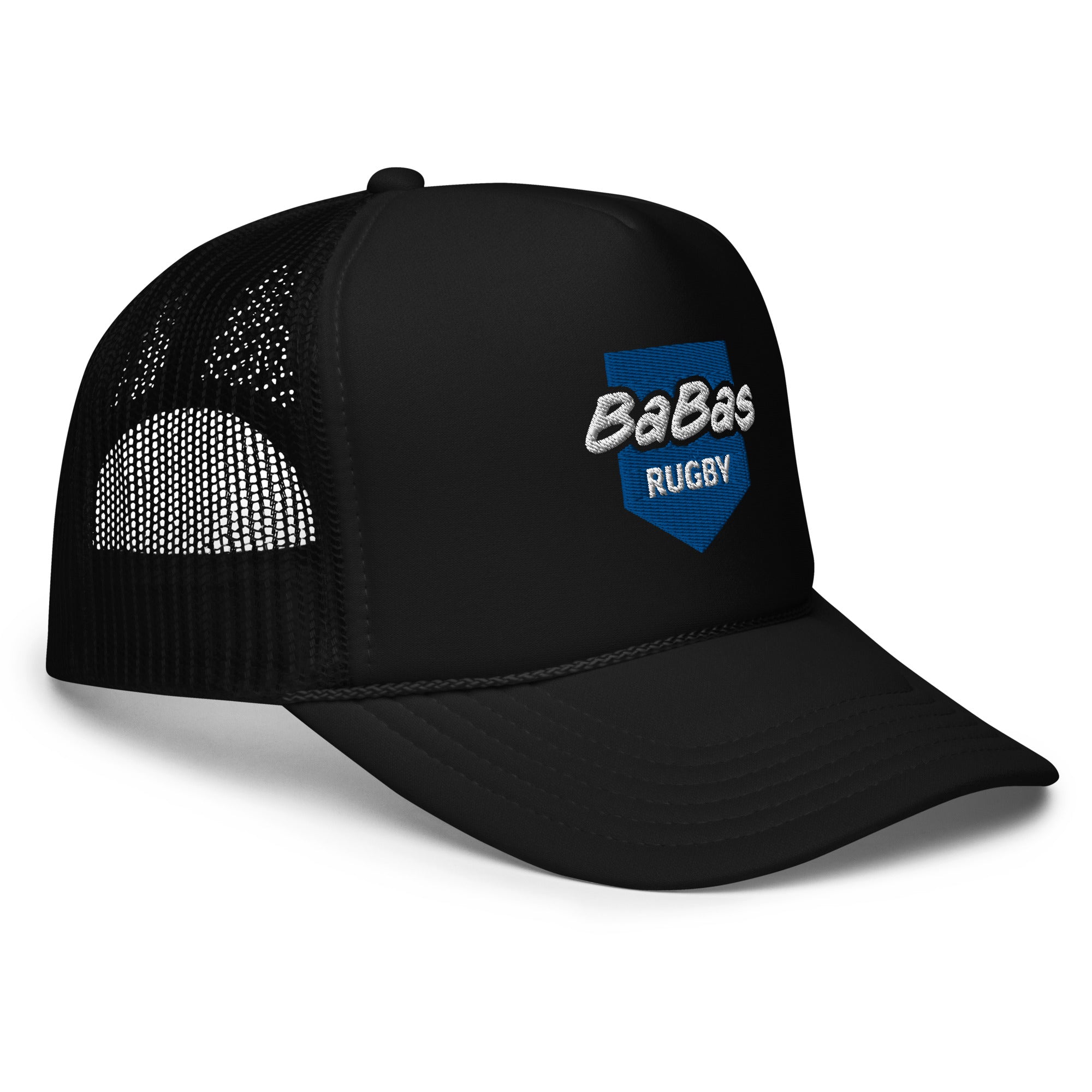 Rugby Imports Black & Blue U23 Foam Trucker Hat