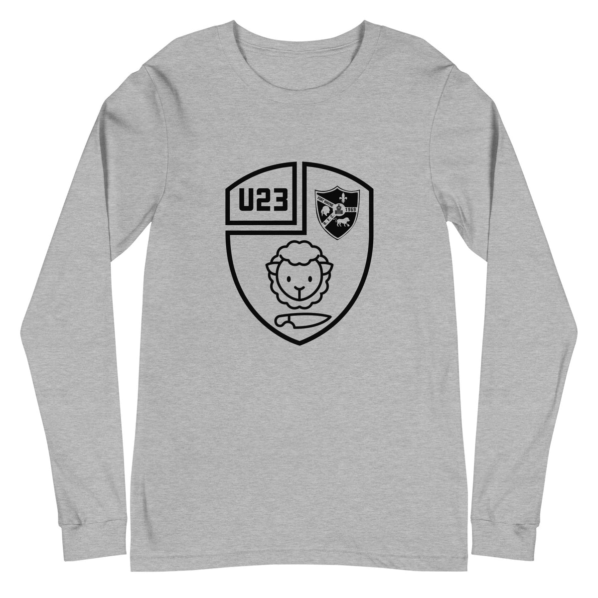 Rugby Imports Black & Blue U23 Long Sleeve Tee