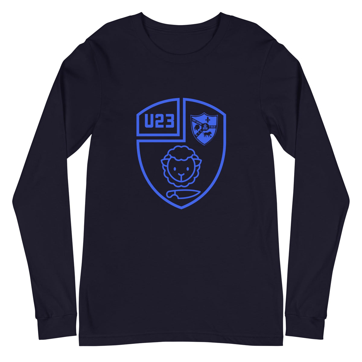 Rugby Imports Black & Blue U23 Long Sleeve Tee