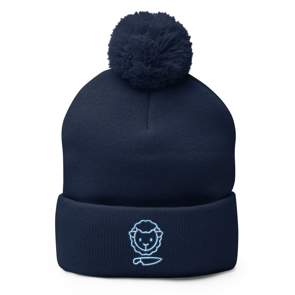 Rugby Imports Black & Blue U23 Pom-Pom Beanie