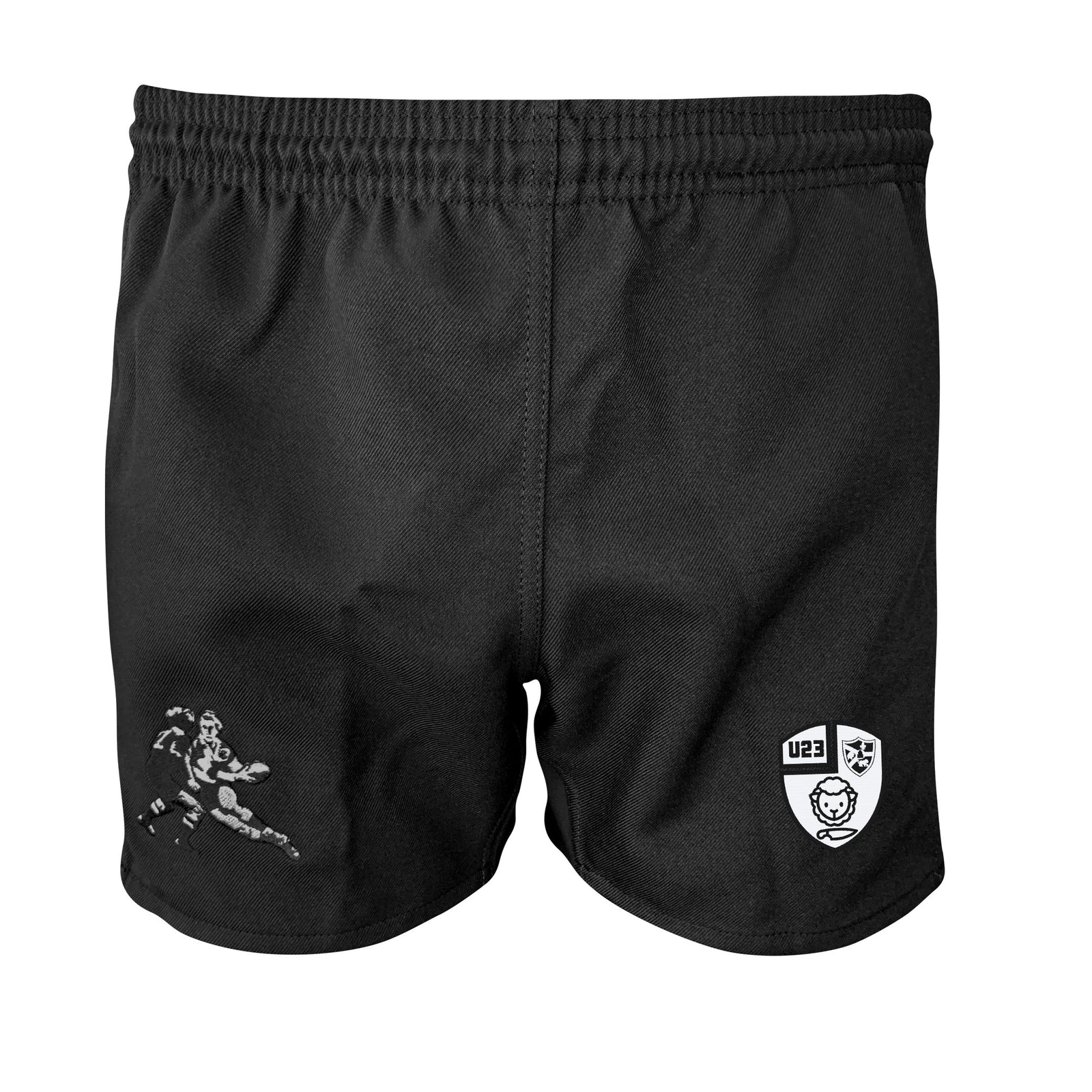 Rugby Imports Black & Blue U23 Pro Power Rugby Shorts