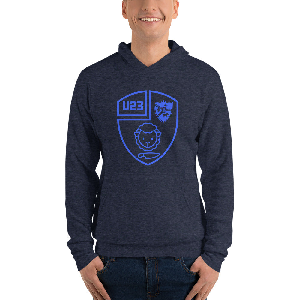 Rugby Imports Black & Blue U23 Pullover Hoodie