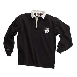 Rugby Imports Black & Blue U23 Solid Traditional Rugby Jersey