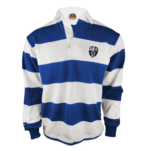 Rugby Imports Black & Blue U23 Traditional 4 Inch Stripe Rugby Jersey