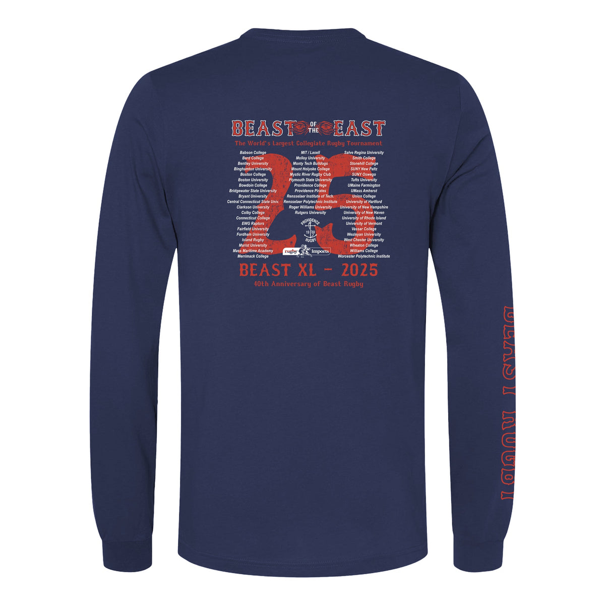 Rugby Imports BOE '25 Boston Beast Long Sleeve