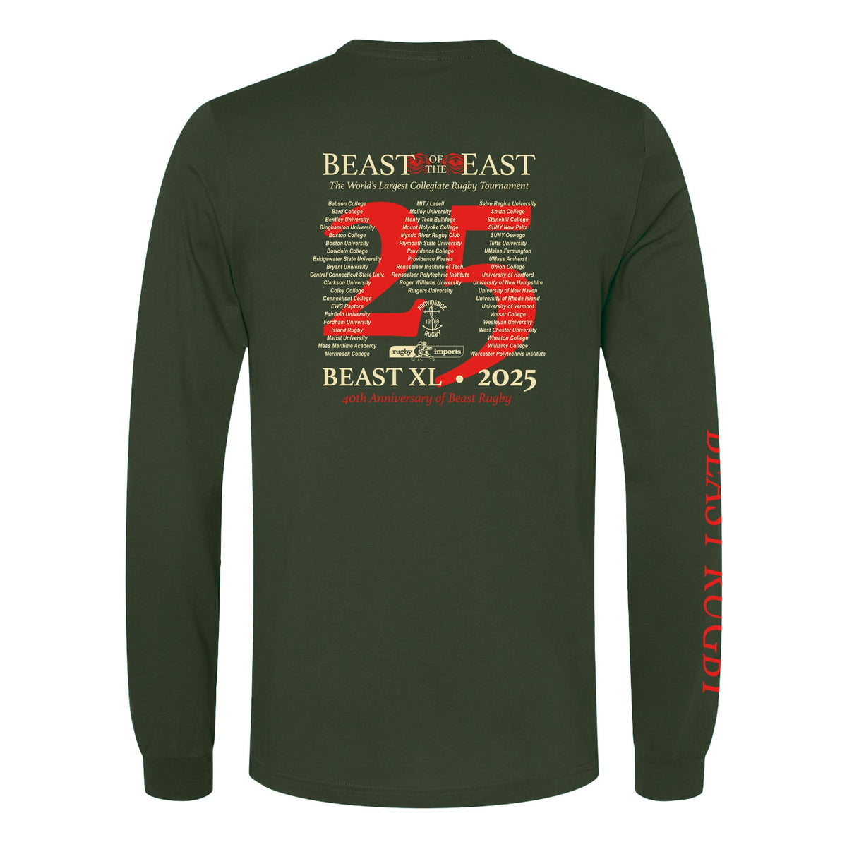 Rugby Imports BOE '25 Dos Beast Long Sleeve