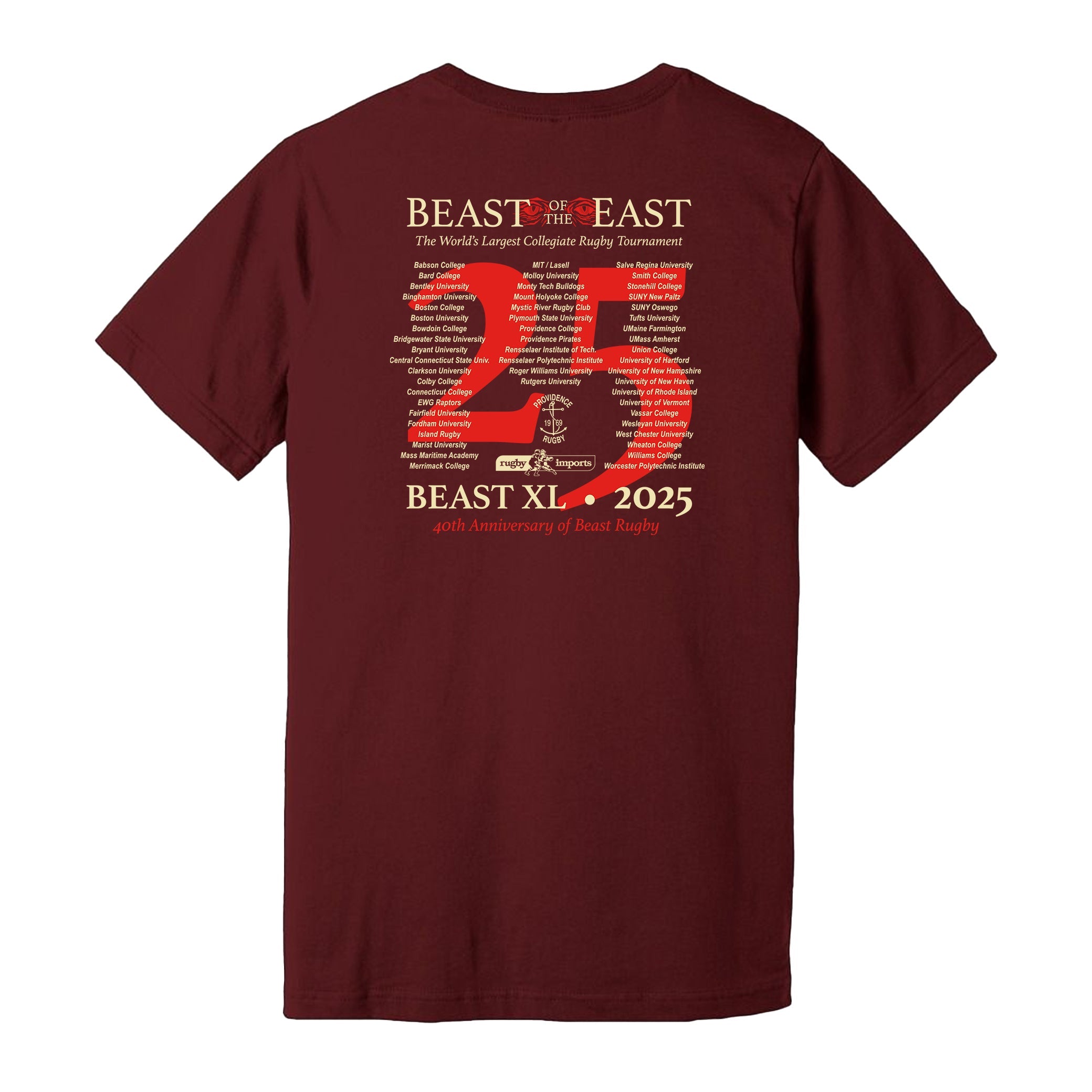 BOE '25 Dos Beast T-Shirt - Rugby Imports