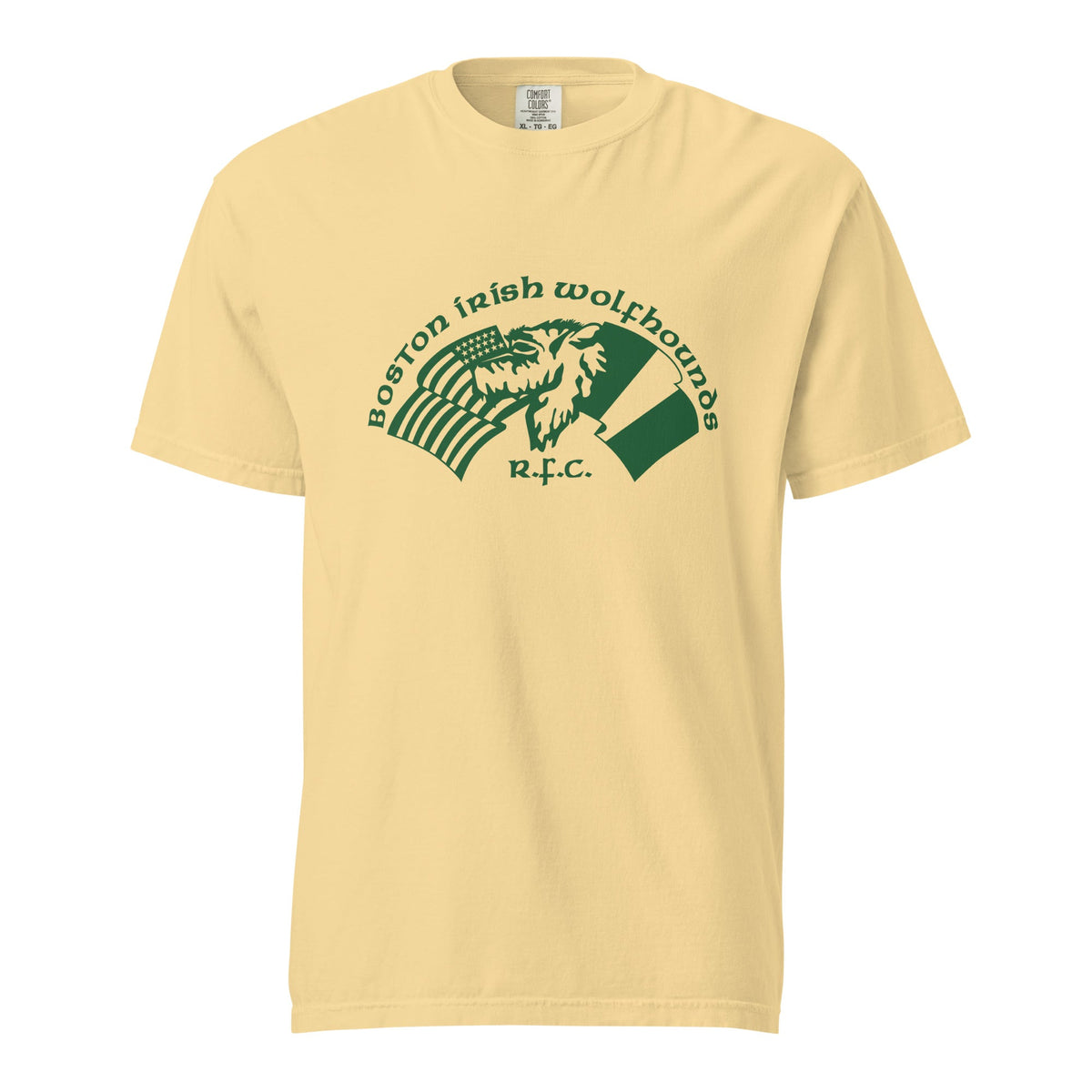 Rugby Imports Boston Irish Wolfhounds YRFC Garment Dyed T-Shirt