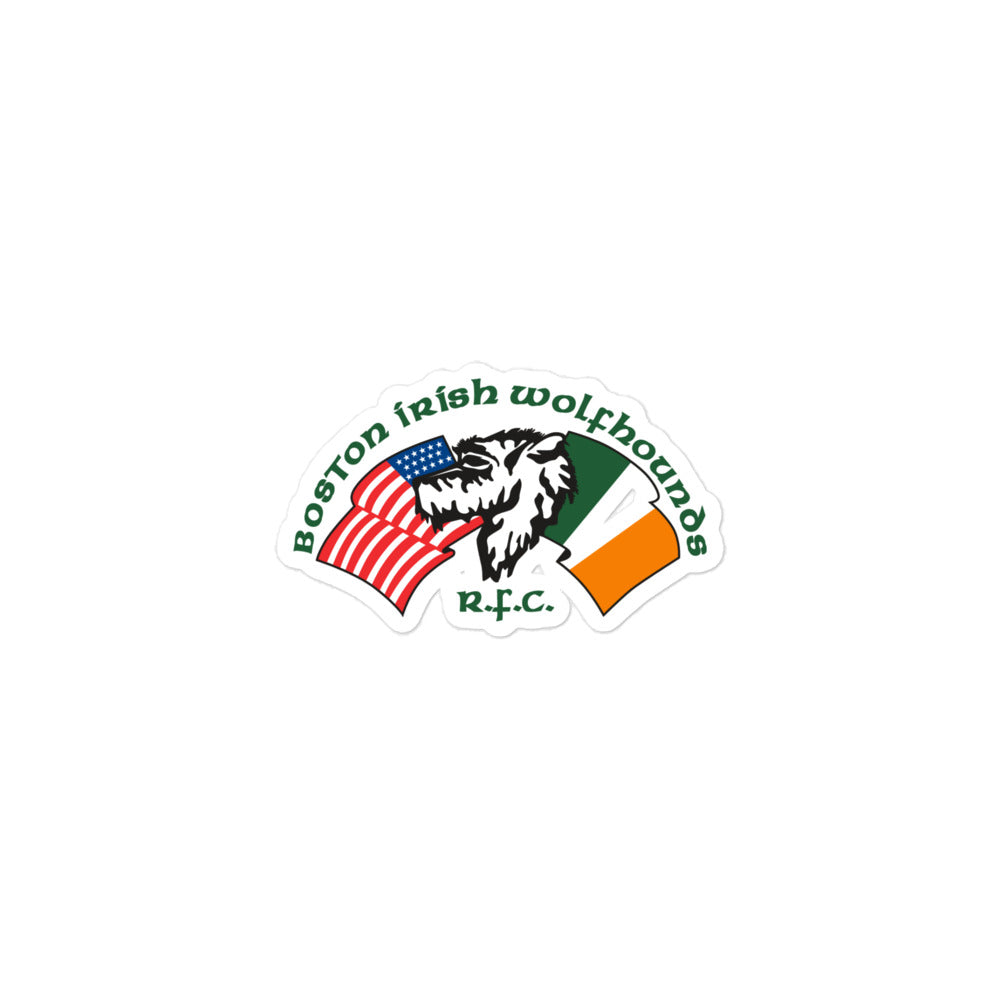 Rugby Imports Boston Irish Wolfhounds YRFC Stickers