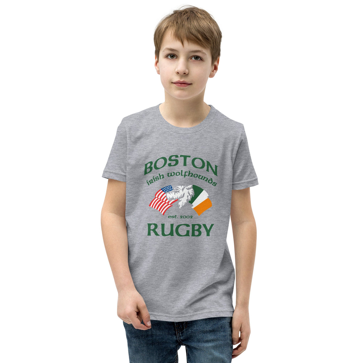 Rugby Imports Boston Irish Wolfhounds YRFC Youth Social Tee