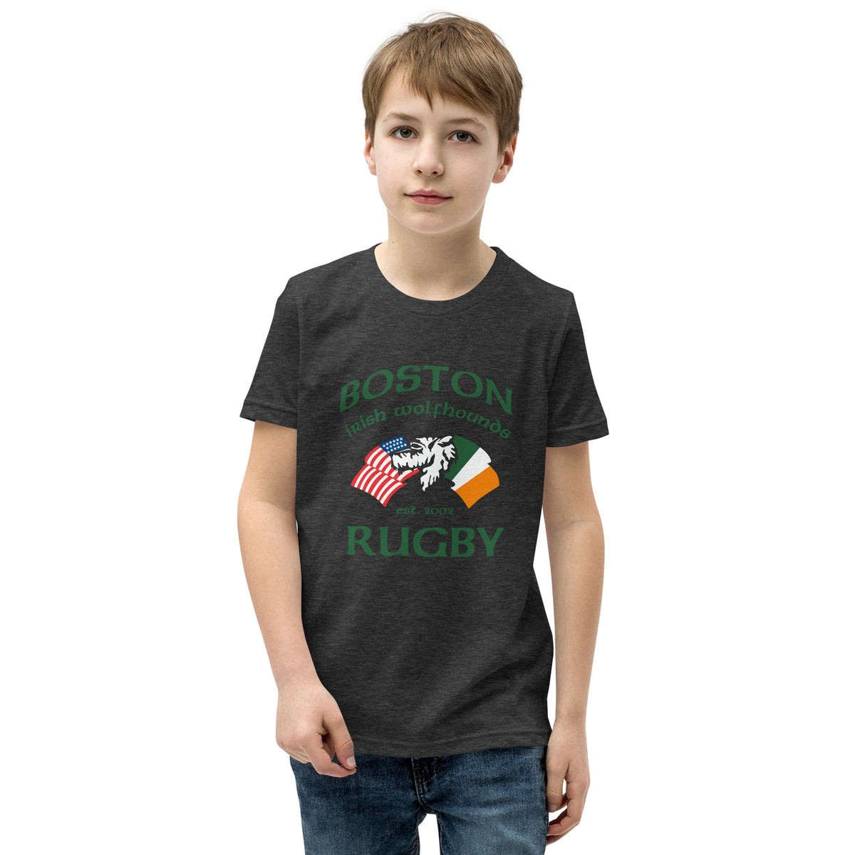 Rugby Imports Boston Irish Wolfhounds YRFC Youth Social Tee