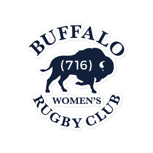 Rugby Imports Buffalo Women's Rugby Stickers