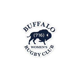Rugby Imports Buffalo Women's Rugby Stickers