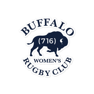 Rugby Imports Buffalo Women's Rugby Stickers