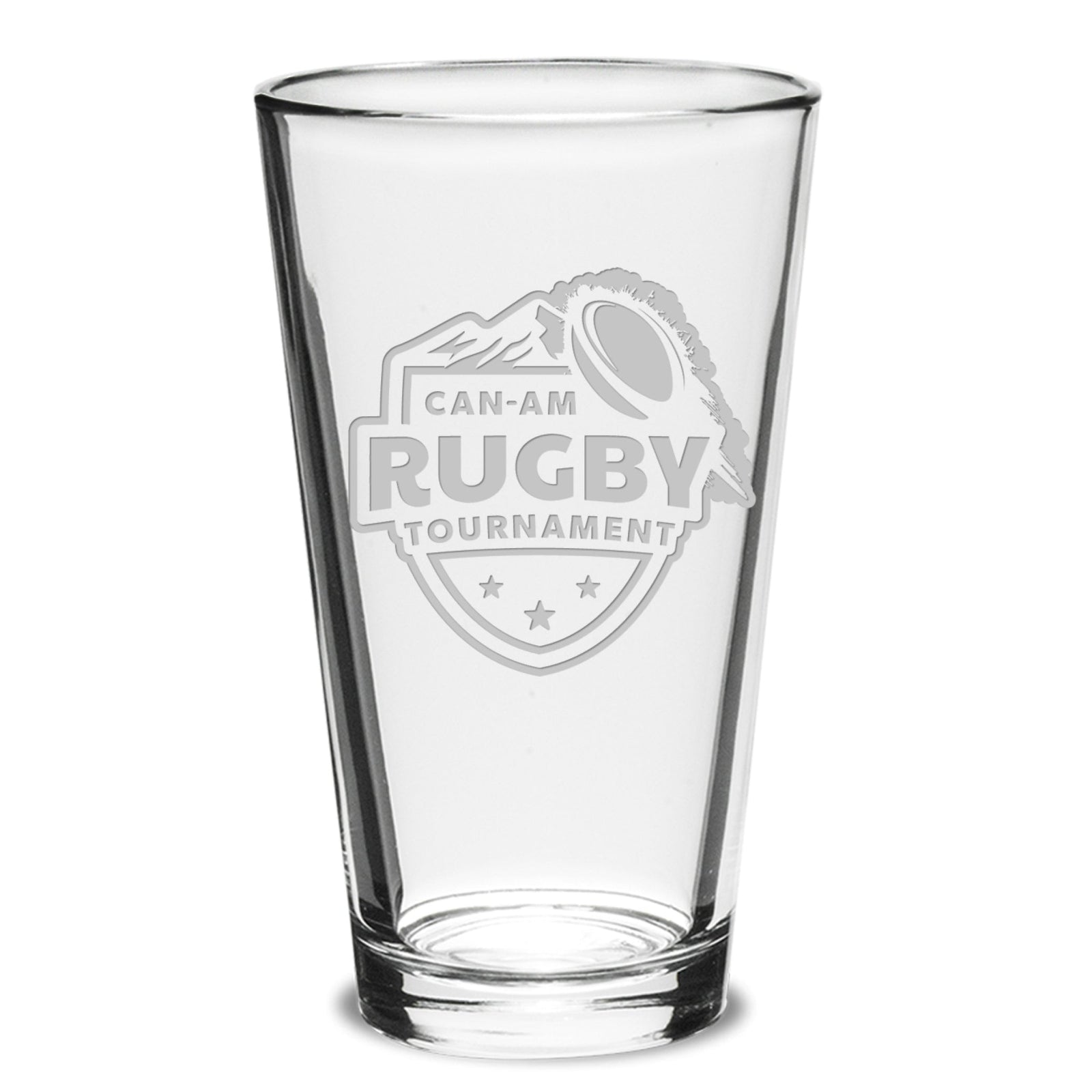 Rugby Imports CAN-AM Pint Glass