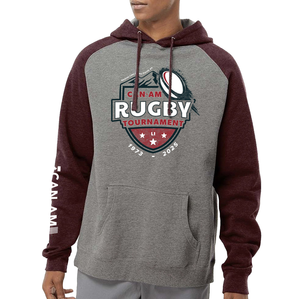 Rugby Imports Can-Am Rugby 2025 Event Raglan Hoodie