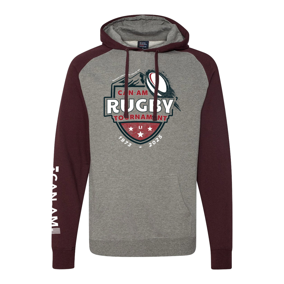 Rugby Imports Can-Am Rugby 2025 Event Raglan Hoodie