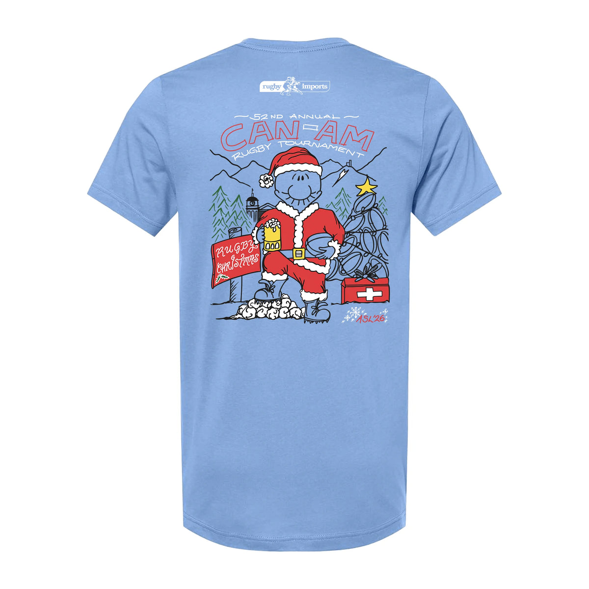 Rugby Imports CAN-AM Rugby 2026 Snuffy T-Shirt
