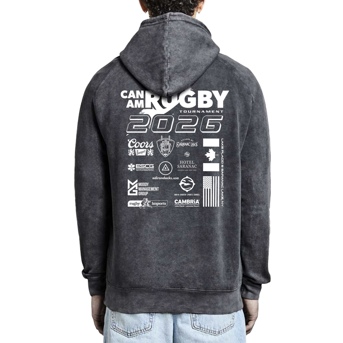 Rugby Imports CAN-AM Rugby 2026 Tournament Hoodie
