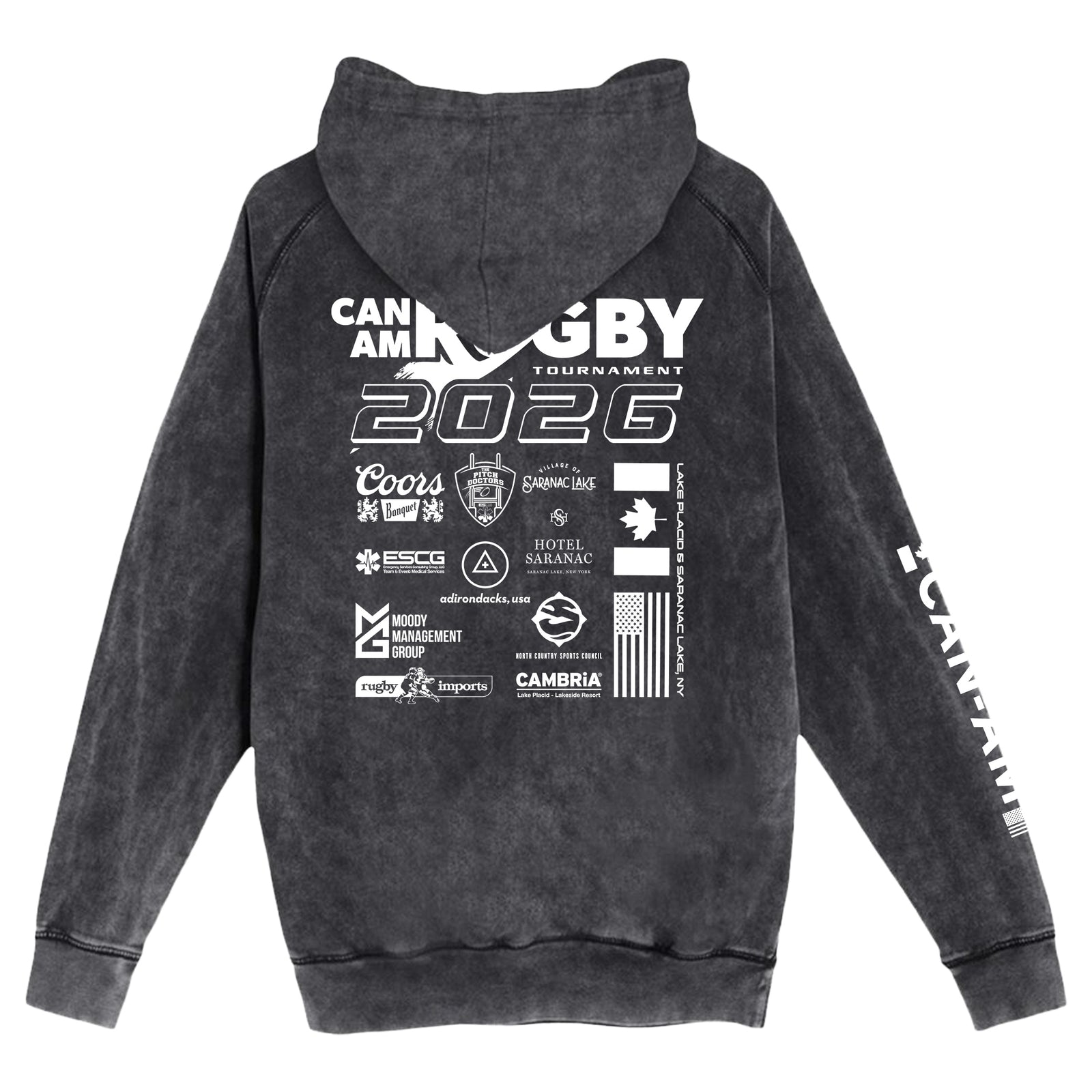 Rugby Imports CAN-AM Rugby 2026 Tournament Hoodie
