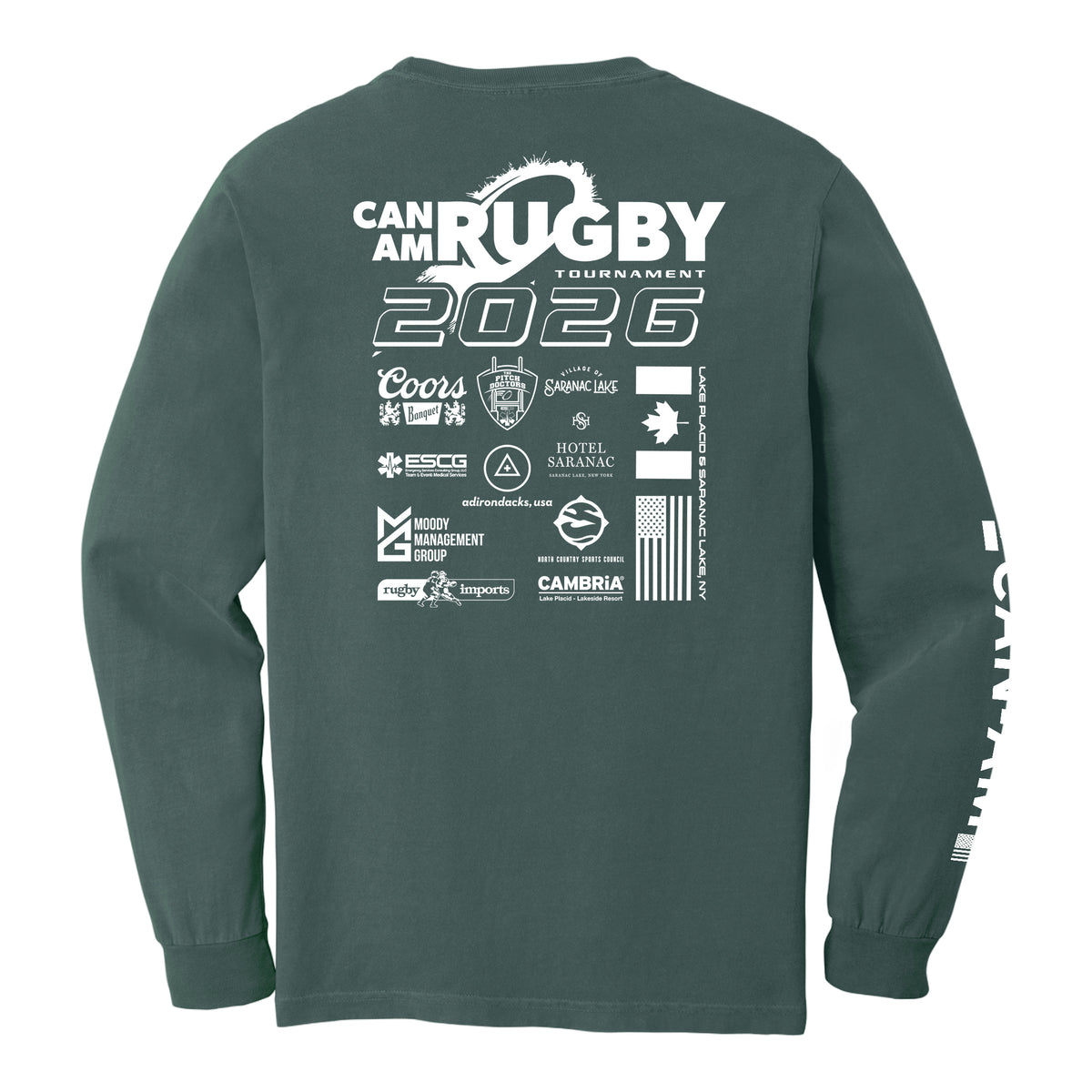 Rugby Imports CAN-AM Rugby 2026 Tournament LS T-Shirt