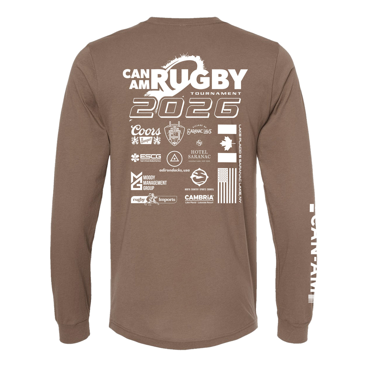 Rugby Imports CAN-AM Rugby 2026 Tournament LS T-Shirt