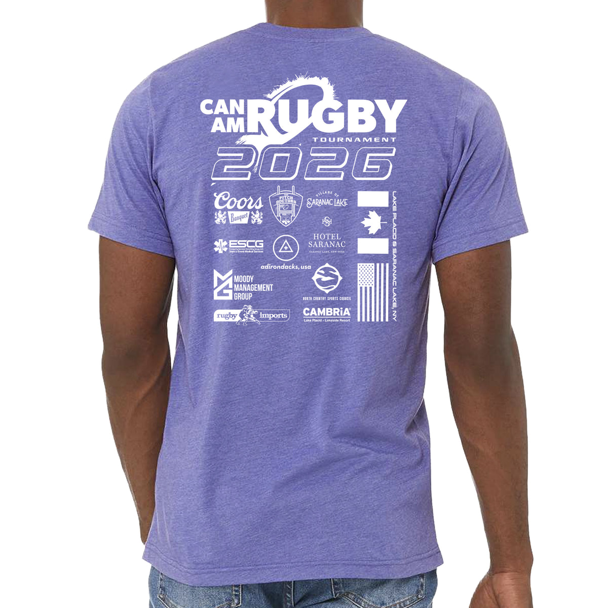 Rugby Imports CAN-AM Rugby 2026 Tournament T-Shirt