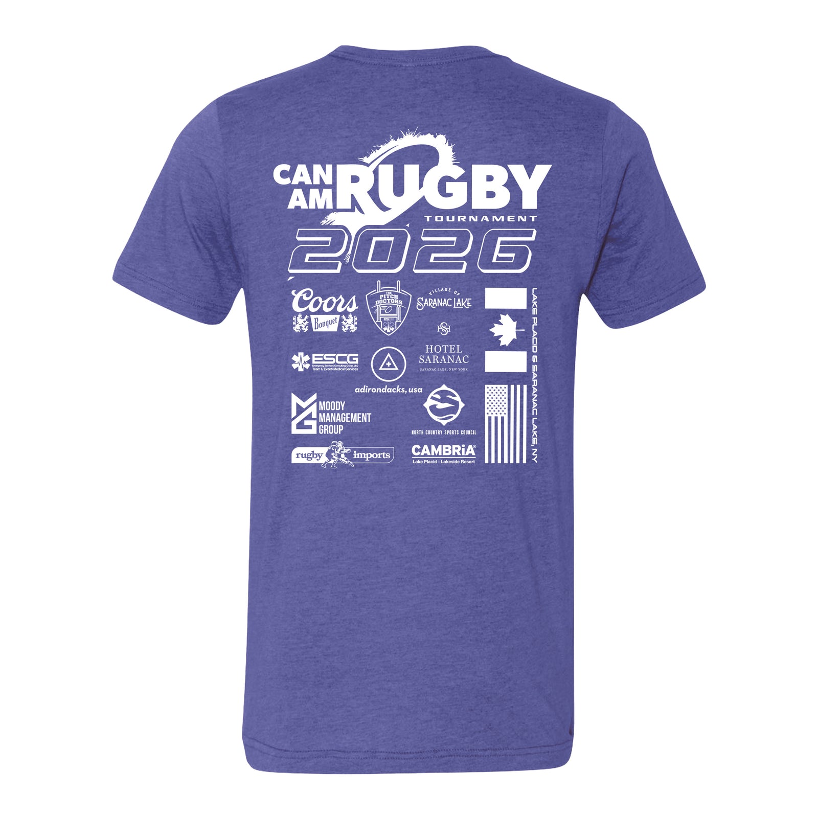 Rugby Imports CAN-AM Rugby 2026 Tournament T-Shirt