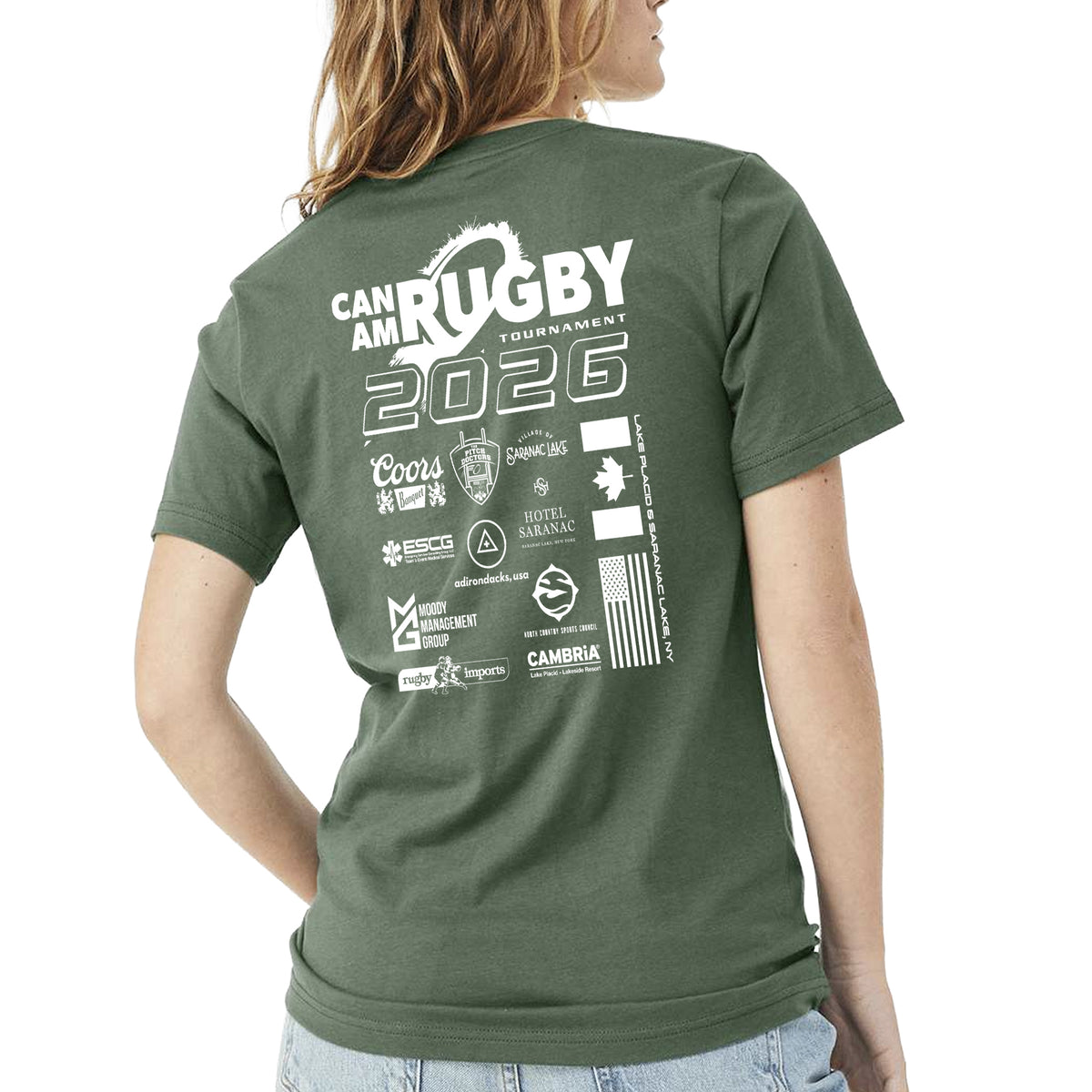 Rugby Imports CAN-AM Rugby 2026 Tournament T-Shirt